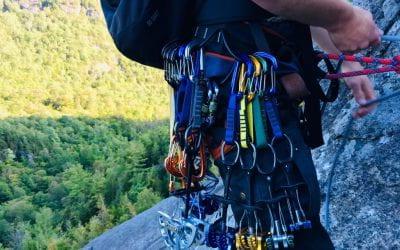 An Evening Climb: Chapel Pond Slab